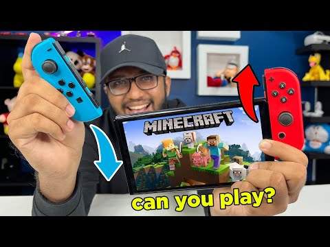 Can it Run Minecraft? (Nintendo Switch Oled Unboxing and Review)
