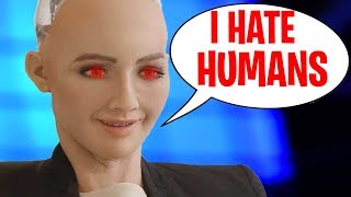 5 SCARIEST Things Said by A.I. Robots video