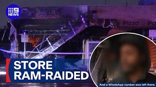 Convenience store ram-raided | 9News