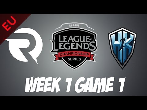 Origen vs H2K | Game 1 | HIGHLIGHTS | EU LCS Spring Split 2017