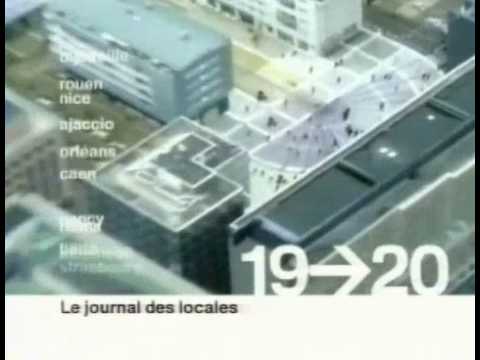 France 3 - Générique 19/20 - Le Journal des locales (2002)