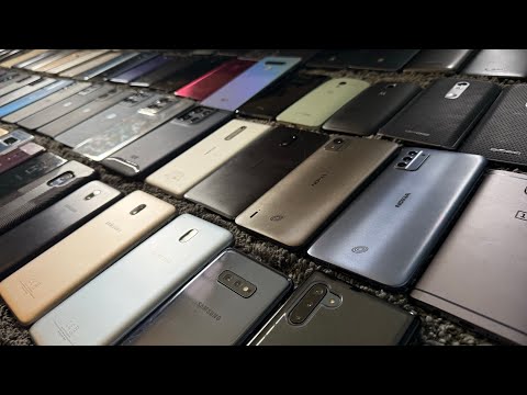 Cell Phone Collection as of October 2025: 150+ Phones!