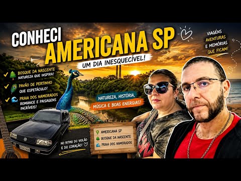 Eu Não Esperava Encontrar ISSO em Americana SP! 🦚🌳 #menosumdia #AnderleyDantas
