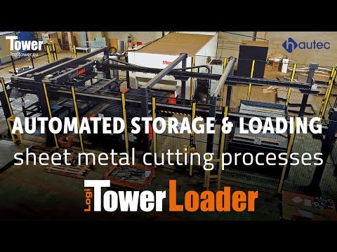 LogiTowerLoader: automated sheet metal loading system for cutting processes