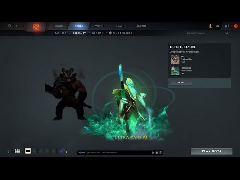 Opening Immortal Treasure III  - The International Battlepass 2019 - TI9 - All Rares + 100 levels