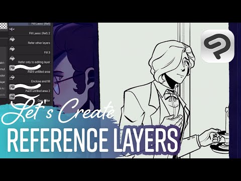 Coloring tips using reference layers! | Vampbyte
