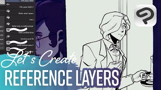 Coloring tips using reference layers! | Vampbyte