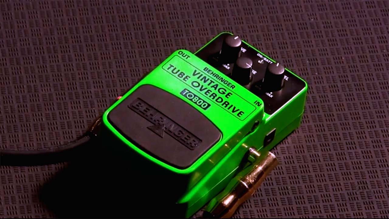 Behringer TO800 Vintage Tube Overdrive Pedal