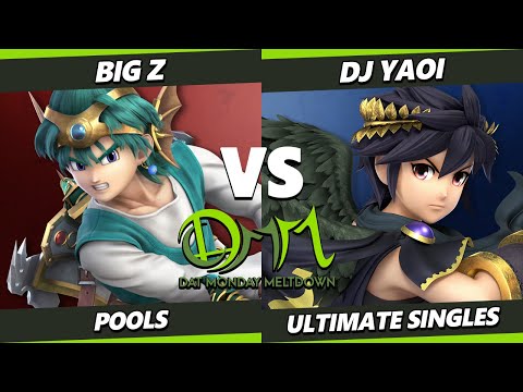 DAT Merry Meltdown 2023 - Big Z (Hero) Vs. DJ YAOI (Dark Pit) Smash Ultimate - SSBU