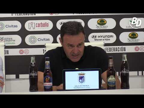 Presentación de José María Salmerón: "El Badajoz es un club que siempre me ha apetecido"