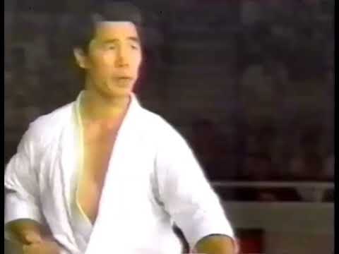 Masao Kagawa performing Kanku Sho kata at JKA competition🥋 Perfect execution