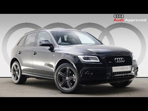 RV16EPJ AUDI Q5 TFSI QUATTRO S LINE PLUS BLACK 2016