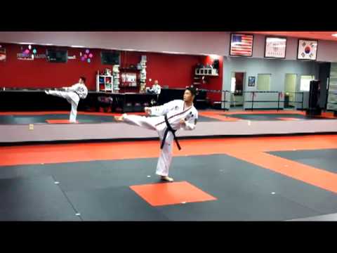 Mr. Yu's ATA Choong Jung 2 Form - Songahm Taekwondo (red belt form)