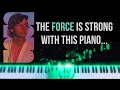 Star Wars Force Theme (John Williams) EMOTIONAL Piano Cover 💙