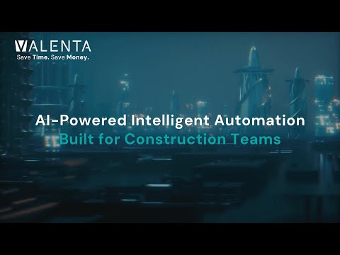 Automação inteligente baseada em IA para o setor da construção