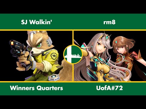 Smash @UofA #72 Winners Quarters - Rm8 (Pyra/Mythra) vs SJ Walkin (Fox)