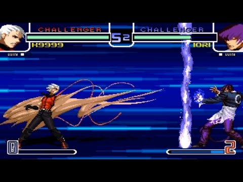 [TAS] K9999 VS Iori Orochi (KoF 2002 PS2 Hack Rom)