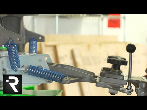 New Riley Hopkins Screen Printing Press Setup Instructional Video