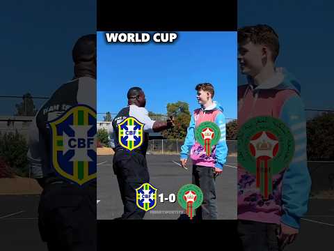 Brazil vs Morocco World Cup Prediction 🤔🔥 #worldcup