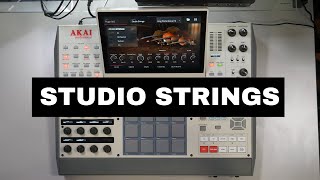 Quick MPC-X SE Beat With The Studio Strings Plugin