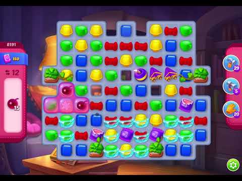 HomeScapes Level 8191 no boosters (16 moves)