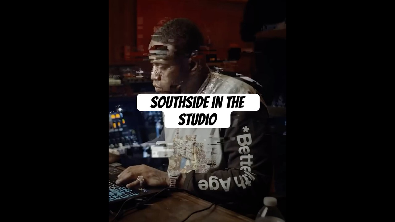 Southside Cooking Up In The Studio! #southside #southsidetypebeat #808mafiatypebeat #808