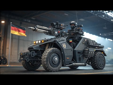 „Deutschlands Next-Gen Hybrid-Kampf-Motorrad – Zukunft der Kriegsführung auf zwei Rädern!“🇩🇪