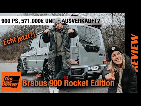 Brabus 900 Rocket Edition (2022) Getunte G-Klasse mit 900 PS für 571.000€? 💥💨 Fahrbericht | Review