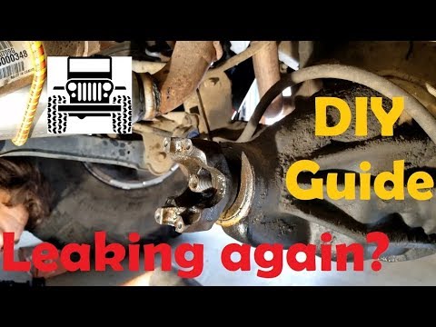 DANA 44 Pinion seal replacement forJeep Wrangler | DIY GUIDE THE RIGHT WAY