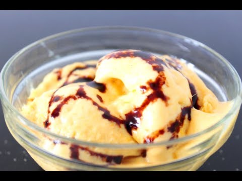 Mango Ice cream/How to make ice cream/Ice cream using 3 ingredients/Easy homemade ice cream