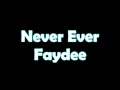 Never Ever- Faydee 