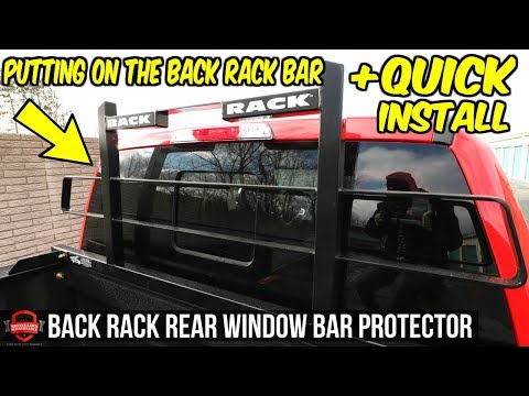 Putting The New BackRack Bar On The F-250! Unboxing + Quick Overview