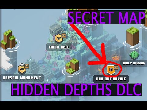 How to Unlock The Coral Rise Secret Level (Hidden Depths DLC) Minecraft Dungeons