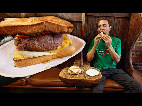 World’s FIRST HAMBURGER!! 🍔 Amazing VERTICAL BURGER Grills Since 1898!!