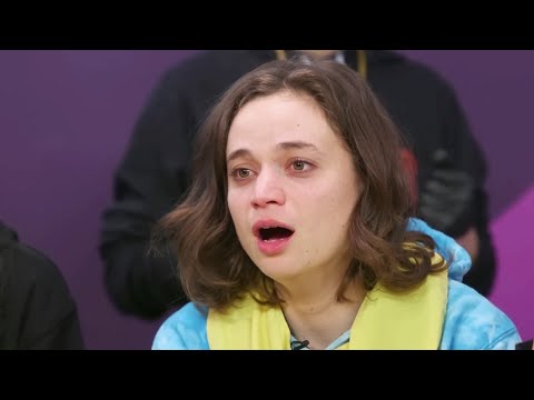 The first time Angela ate cat food