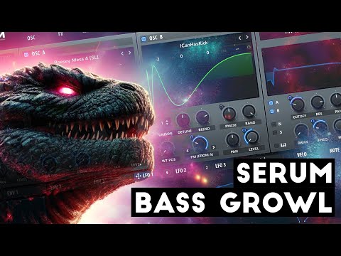 How To Make a SERUM GROWL BASS In 5 Minutes!