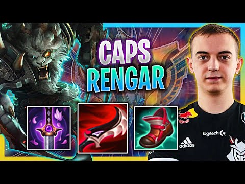 CAPS TRIES NEW META RENGAR ADC! | G2 Caps Plays Rengar ADC vs Jinx!  Season 2023