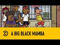 A Big Black Mamba Legends Of Chamberlain Heights Comedy Central Africa