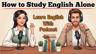 How to Study English When You Are Alone | Learn English With Podcast. 
