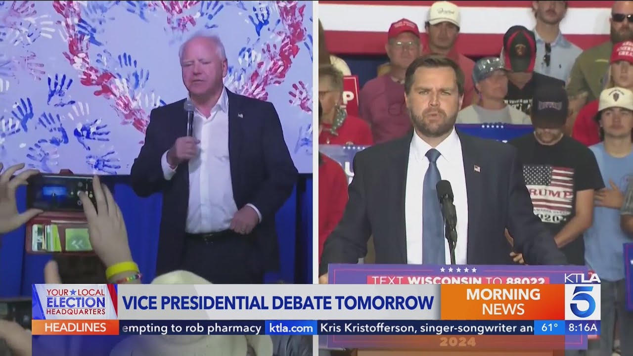 Harris, Trump shift plans after Hurricane Helene's destruction; Walz, Vance prepare for vice preside