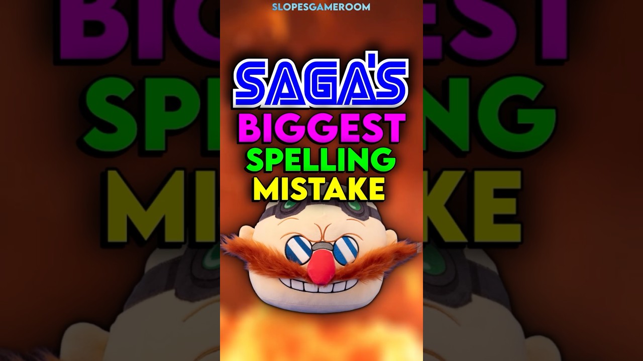 SEGA Misspelled Their Own Game... 🤦&zwj;♂️ - YouTube