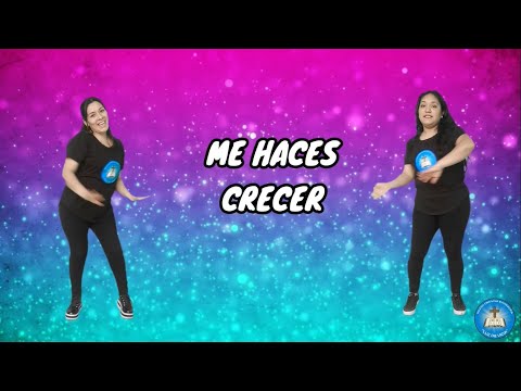 ME HACES CRECER - Coreografia y letra - Iglesia Luz de Vida