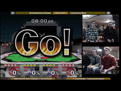 Elements Casino's Melee Challenge - Doubles - W2 - MojoMonkey/Webwipe vs ezryph/Sazoon