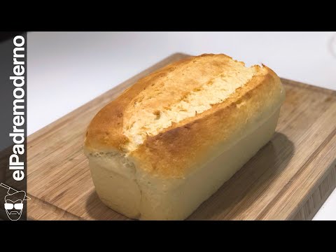 Como hacer PAN DE MOLDE casero fácil y rápido (Pan lactal)