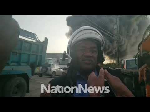 Nation Update: Fire at B's Recycling