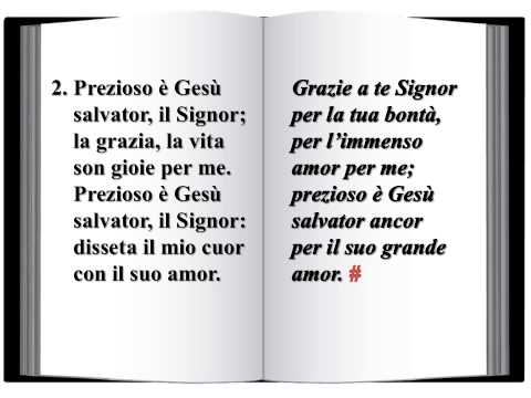 59 Prezioso è Gesù salvator - Innario Chiesa Cristiana Avventista del Settimo Giorno 2014