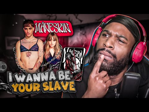 FIRST Time Listening To Måneskin - I WANNA BE YOUR SLAVE