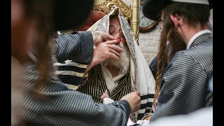 האדמו''ר מתולדות אהרון משמש כמוהל וסנדק בברית מילה במירון | Toldos Aharon Rebbe