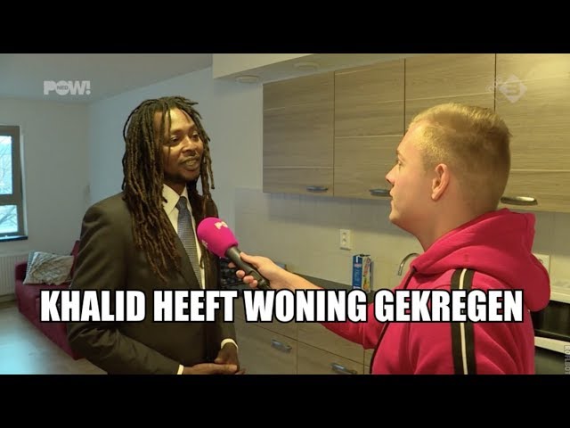 Krakende Khalid heeft eigen huis
