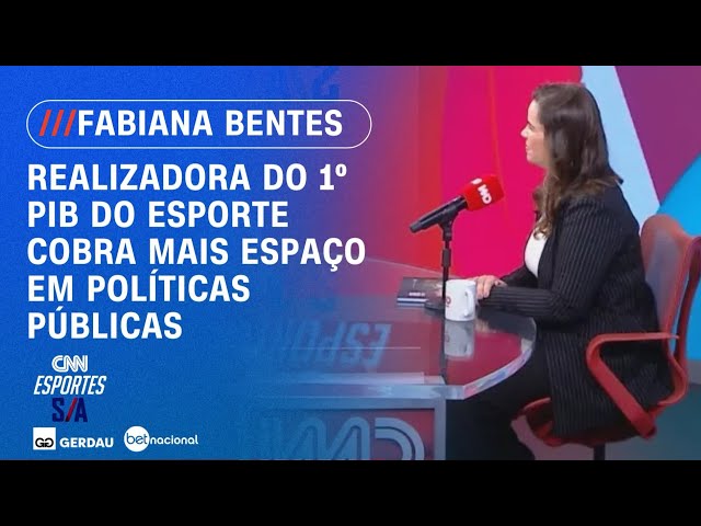 Realizadora do 1º PIB do Esporte cobra mais espaço em políticas públicas | CNN ESPORTES S/A